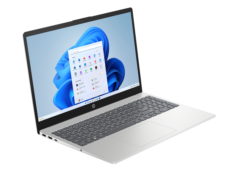 HP 15-fd0443nia, Intel Core i5 1334U (13th Generation), 8GB DDR4 3200mhz RAM, 512GB PCIe NVMe M.2 SSD, Windows 11 Home, 15.6" FHD, Natural Silver, 1-Year Warranty - (ALOH3EA) - Image 2