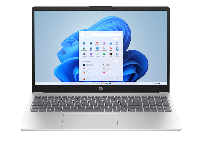 HP 15-fd0443nia, Intel Core i5 1334U (13th Generation), 8GB DDR4 3200mhz RAM, 512GB PCIe NVMe M.2 SSD, Windows 11 Home, 15.6" FHD, Natural Silver, 1-Year Warranty - (ALOH3EA)