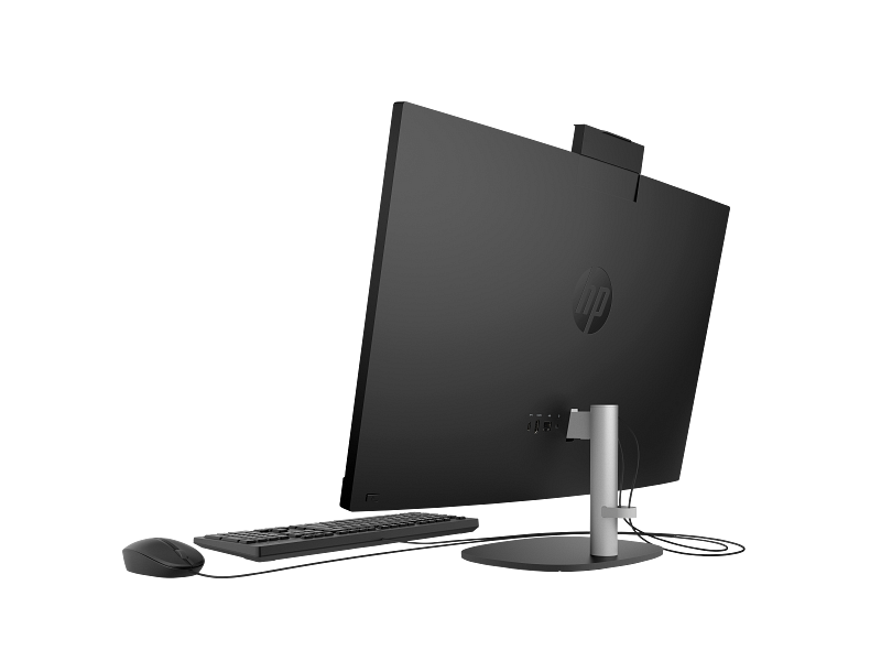HP All-in-One 27-cr0086nh PC, Intel Core i7 1355U, 8GB DDR4 3200, 512GB PCIe NVMe M.2 SSD, Free DOS, 27" FHD, No ODD, Realtek RTL8852BE Wi-Fi 6 (2x2) and Bluetooth 5.3 (A99BNEA) - Image 4