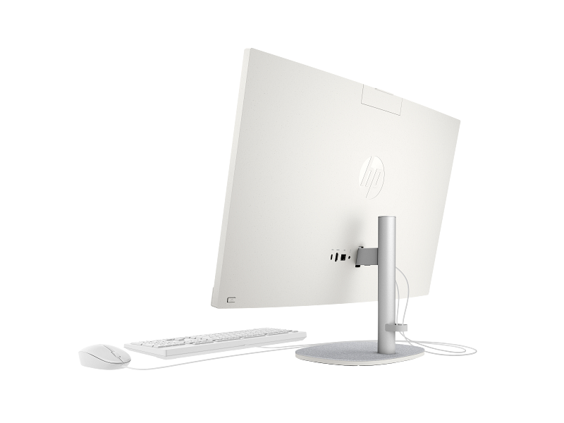 HP All-in-One 27-cr0154nh (White)/cr0155nh (Black) PC, Intel Core i7 1355U, 8GB DDR4 3200, 512GB PCIe NVMe M.2 SSD, Free DOS, 27-Inch FHD Touch Screen, Realtek Wi-Fi 6 (1x1) and Bluetooth 5.3 - Image 7
