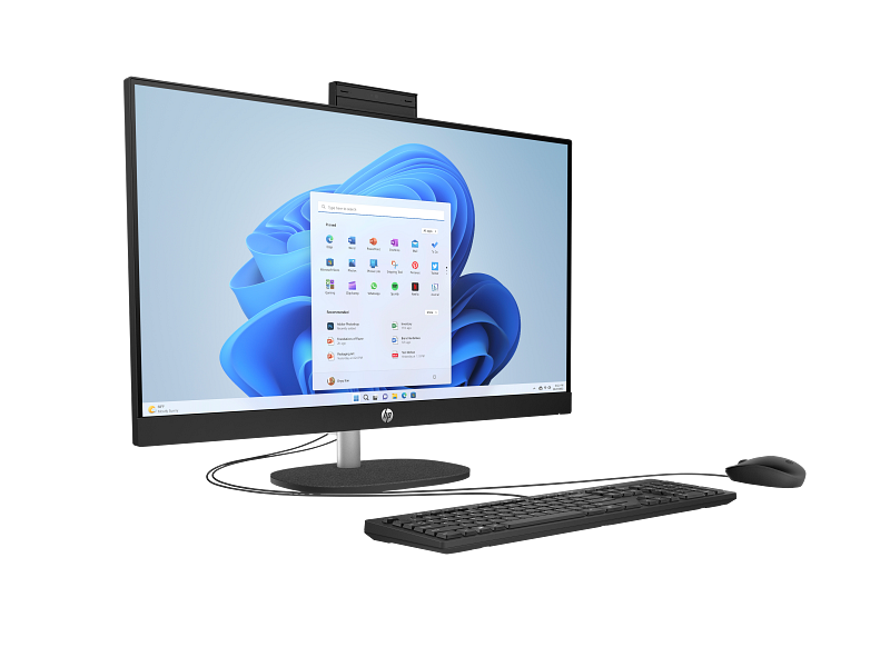 HP All-in-One 27-cr0154nh (White)/cr0155nh (Black) PC, Intel Core i7 1355U, 8GB DDR4 3200, 512GB PCIe NVMe M.2 SSD, Free DOS, 27-Inch FHD Touch Screen, Realtek Wi-Fi 6 (1x1) and Bluetooth 5.3 - Image 6