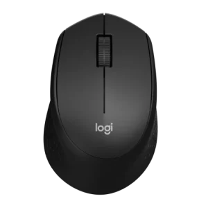 Logitech M330 Silent PLUS Wireless Mouse, Black