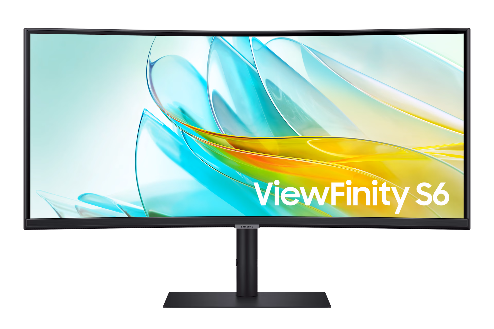 Samsung S65VC 34-Inch UWQHD Curved Monitor, Height/Tilt/Swivel Adjustable, Built-in Camera, Speaker, Black - LS34C650VAMXUE