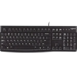 Logitech K120 Wired Plug-and-Play USB Premium Keyboard, Easy to Use Smooth Typing Design