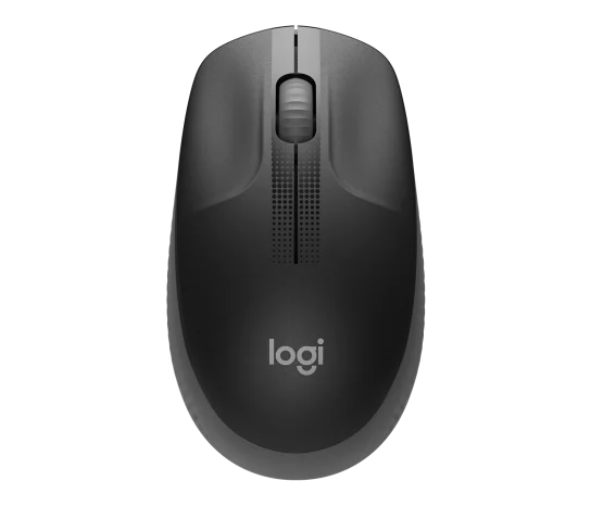 Logitech M190 Full-Size Ergonomic Wireless Mouse - Blue/ Black/ Grey - Image 5