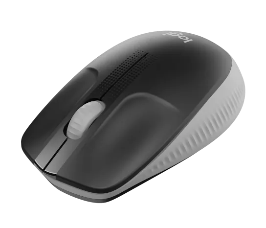 Logitech M190 Full-Size Ergonomic Wireless Mouse - Blue/ Black/ Grey - Image 8